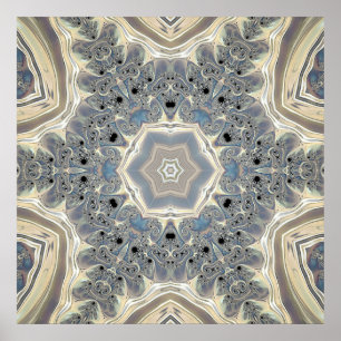 Poster Le pouls d'un rêve fractal 