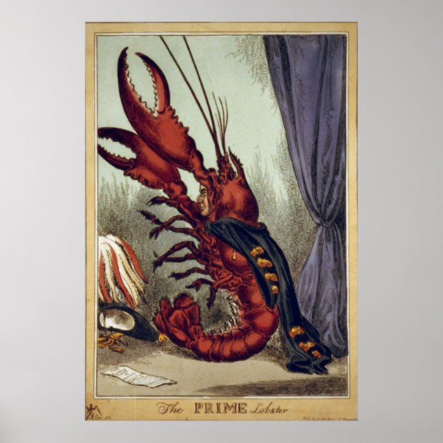 Poster Le Premier Homard (Devant)