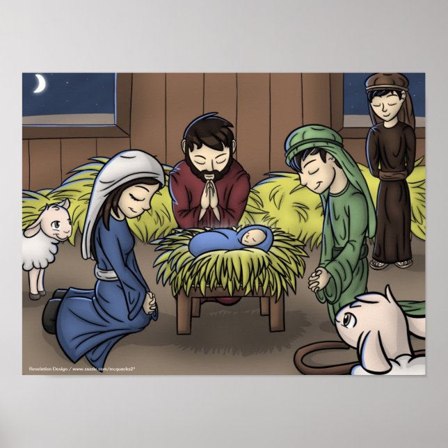 Poster "Le premier Noël" (Devant)
