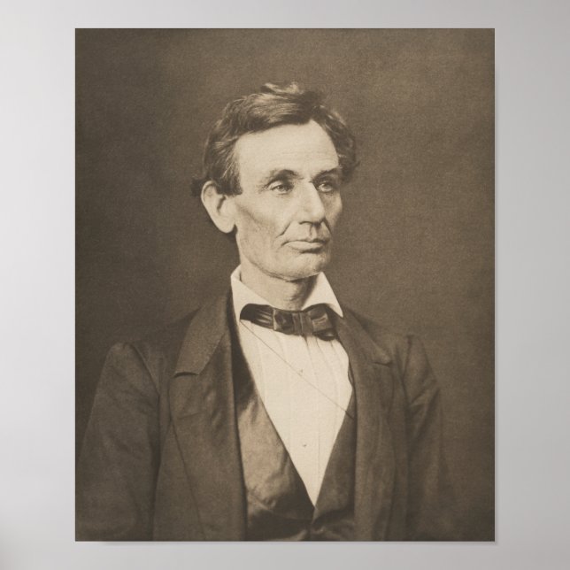 Poster Le Président Abraham Lincoln — Guerre civile (Devant)