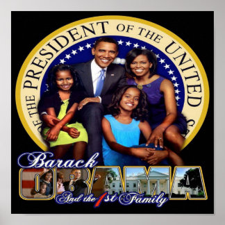 Poster Le président Barack Obama 2008