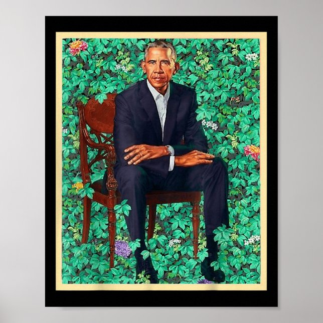 Poster Le président Barack Obama 2028 Portrait Patriotiqu (Devant)