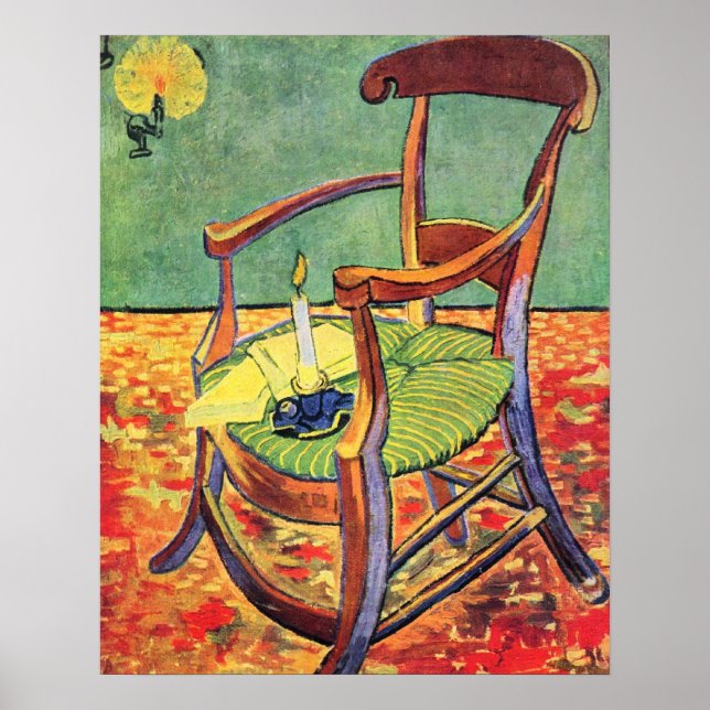 Poster Le président de Paul Gauguin par Vincent van Gogh (Devant)