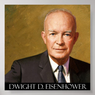 Poster Le Président Dwight D. Eisenhower Fine Art Sur Toi