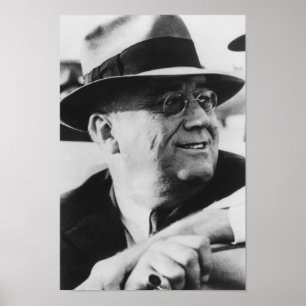 Poster Le président Franklin Roosevelt