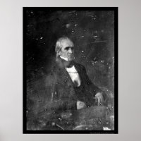 Le président James Polk Daguerreotype 1849
