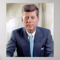 Le président John Fitzgerald Kennedy