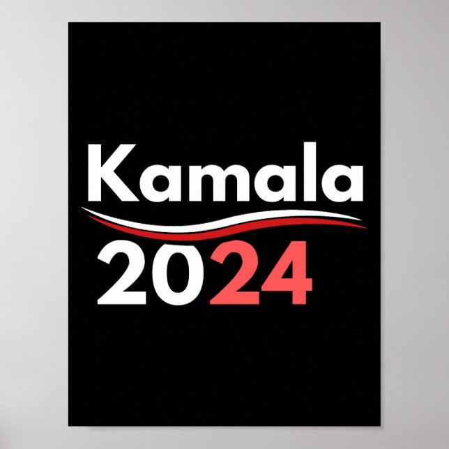 Poster le président kamala harris, le président harris (Devant)