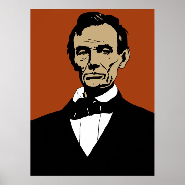 Poster Le président Lincoln (Devant)
