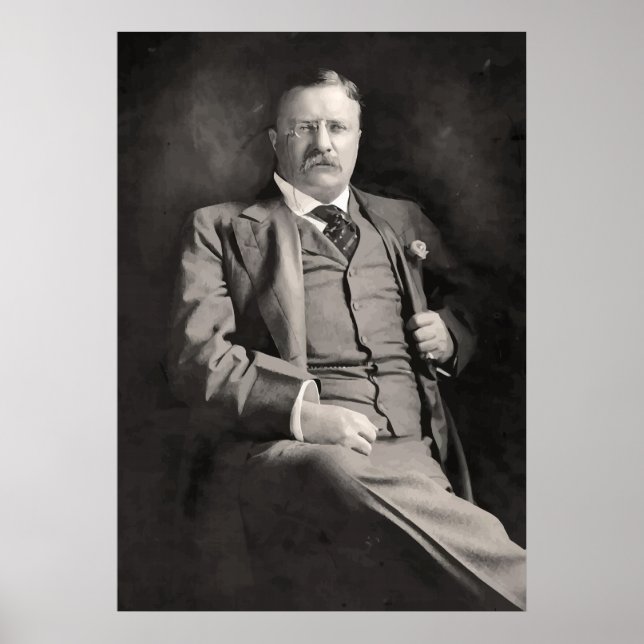 Poster Le président Roosevelt (Devant)