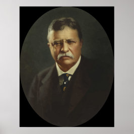 Poster Le président Theodore Roosevelt