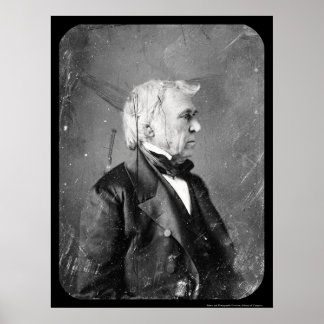 Poster Le président Zachary Taylor Daguerreotype 1844