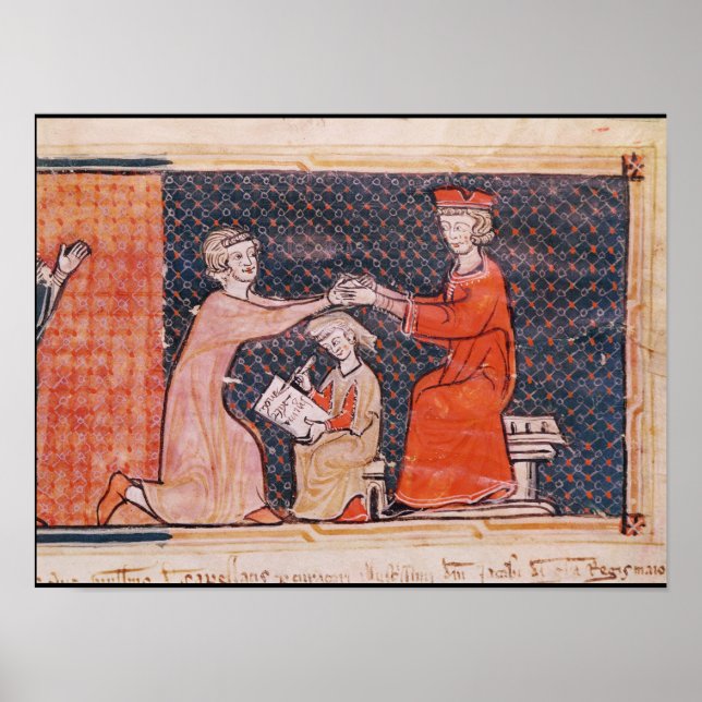 Poster Le Procureur Royal, le Scribe (Devant)