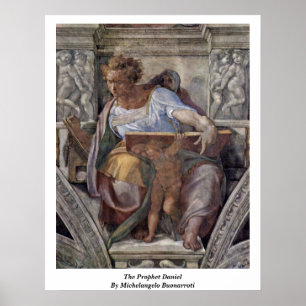 Poster Le prophète Daniel par Michaël Angelo Buonarroti