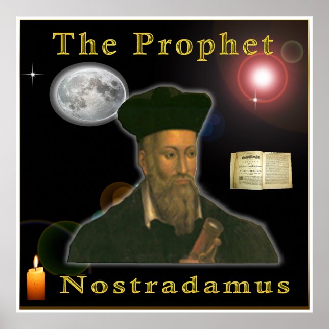 Poster Le prophète Nostradamus (Devant)