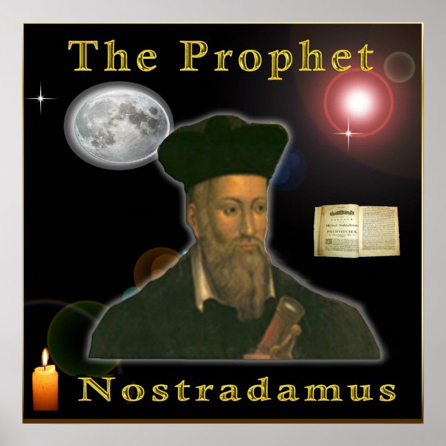 Poster Le prophète Nostradamus (Devant)
