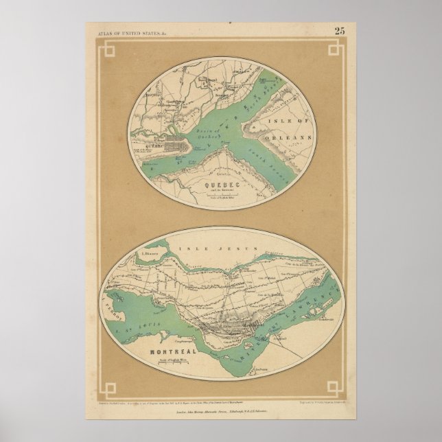 Poster Le Québec et ses environnements (Devant)