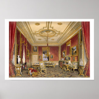 Poster Le Queen's Private Sitting Room, Windsor Castle,