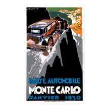 Le rallye automobile Monte Carlo 1930