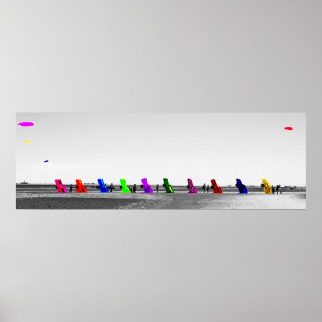 Poster Le ranch Cadillac (Devant)