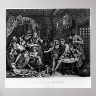 Poster Le Râteau en prison, plaque VII