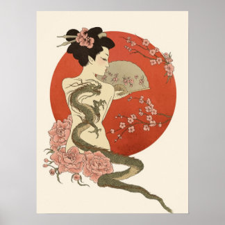 Poster Le récit d'un dragon