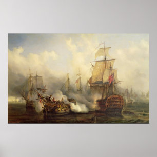 Poster Le Redoutable Trafalgar, 21e octobre 1805