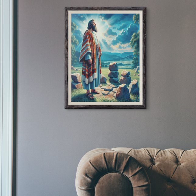 Poster Le regard fidèle d’Abram : Genèse 15 (Créateur téléchargé)