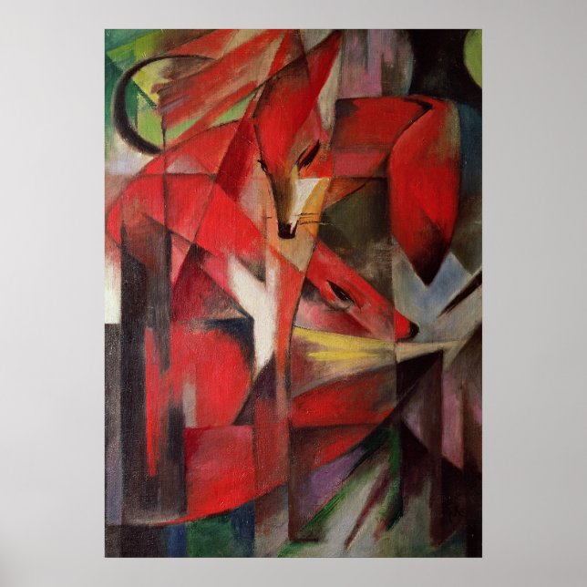 Poster Le renard, 1913 (Devant)