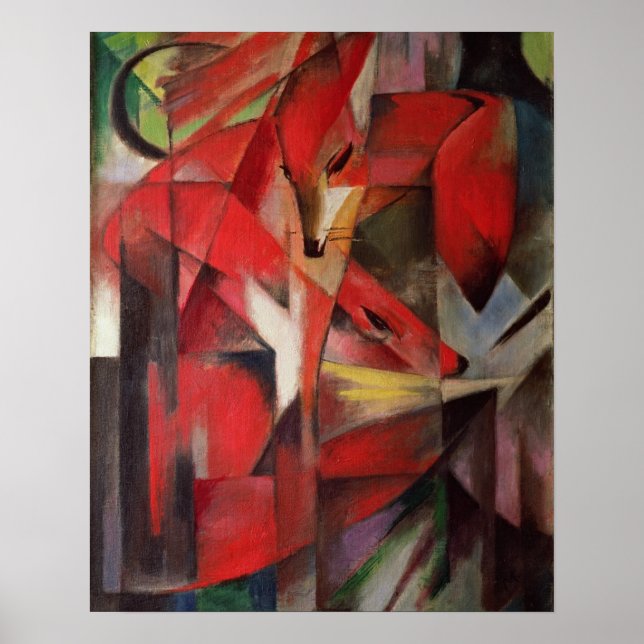 Poster Le renard, 1913 (Devant)