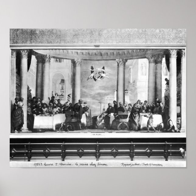 Poster Le repas à la Maison de Simon le Pharisien 2 (Devant)