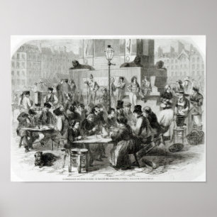 Poster Le Restaurant des pieds mouillés