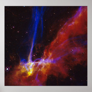 Poster Le reste de la Supernova de Boucle Cygnus