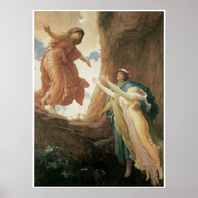 Poster Le retour de Persephone par Frederic Leighton (Devant)