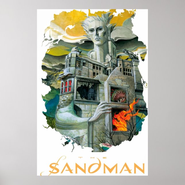 Poster le rêve de la maison Sandman morpheus (Devant)