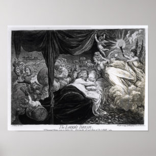 Poster Le rêve de l'amant, 1795