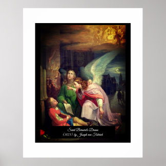 Poster Le rêve de Saint Bernard