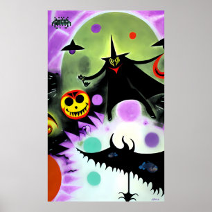 Poster Le rêve d'Halloween