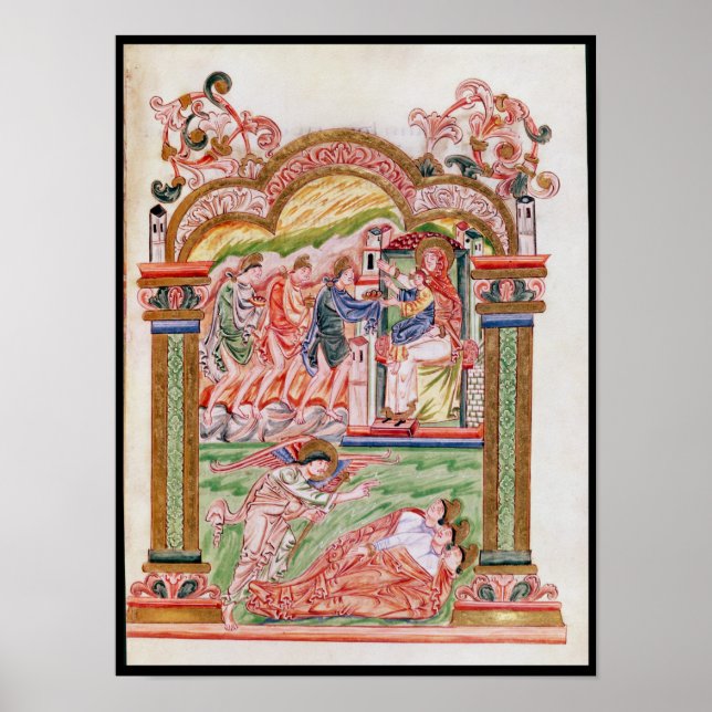 Poster Le rêve et l'adoration des Mages (Devant)