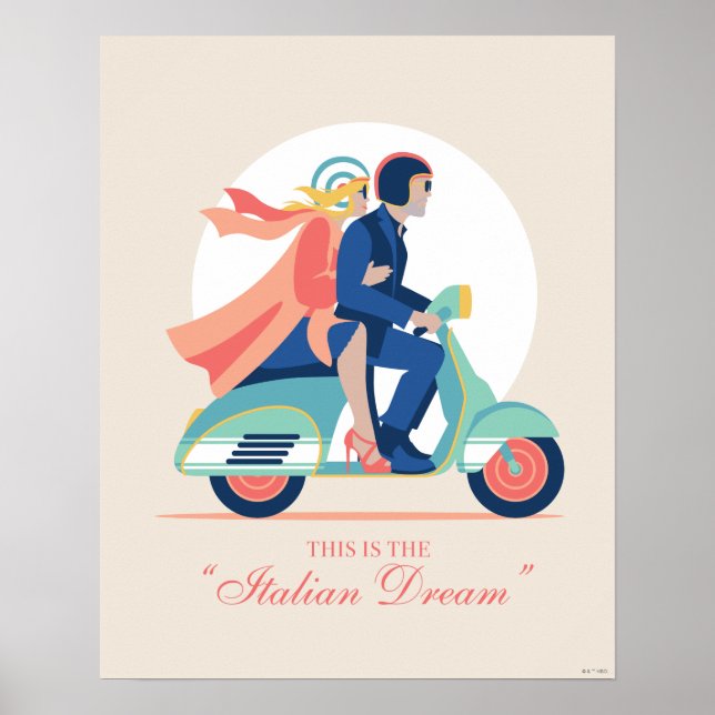 Poster Le rêve italien - Le Lotus Blanc (Devant)