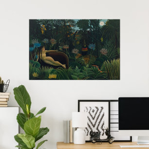 Poster Le Rêve (Le Rêve Exotique) de Henri Rousseau