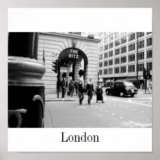 Poster Le Ritz Hotel London