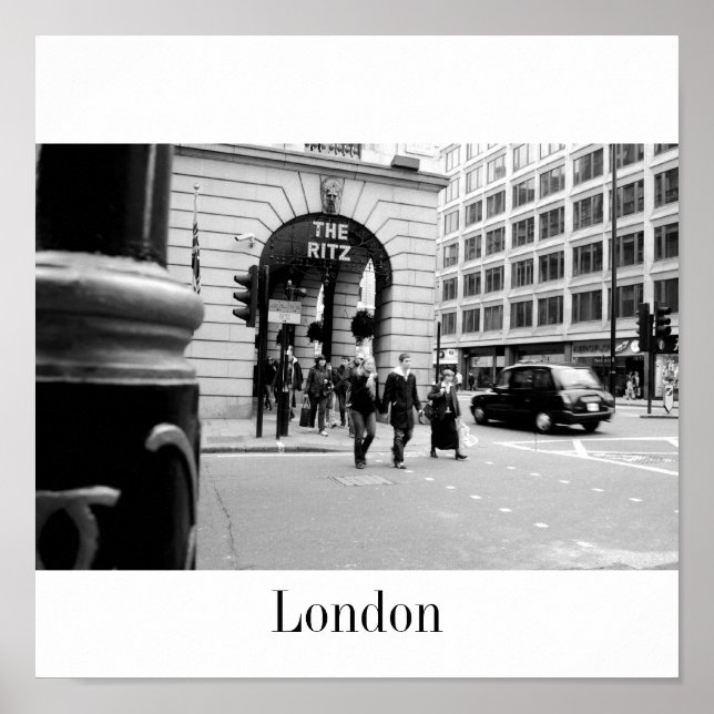 Poster Le Ritz Hotel London (Devant)