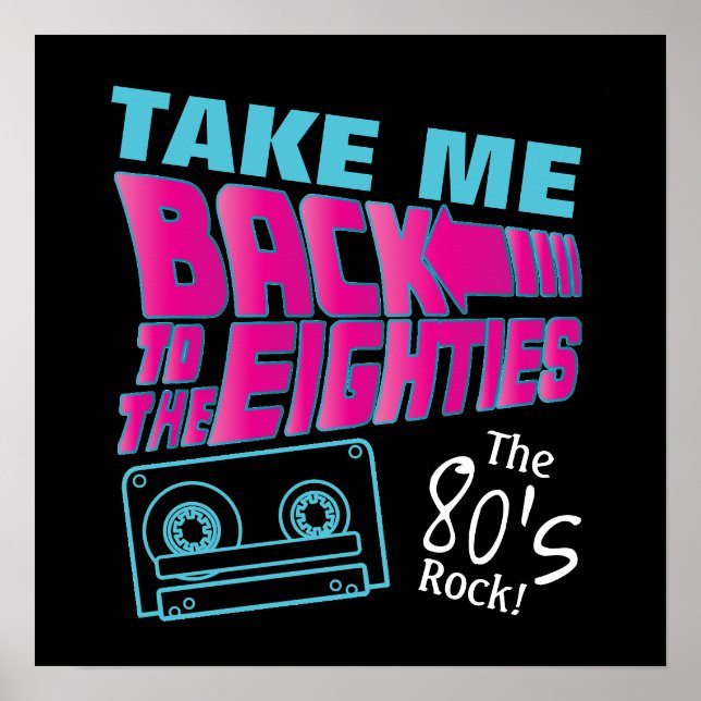 Poster Le Rock des années 80 (Devant)