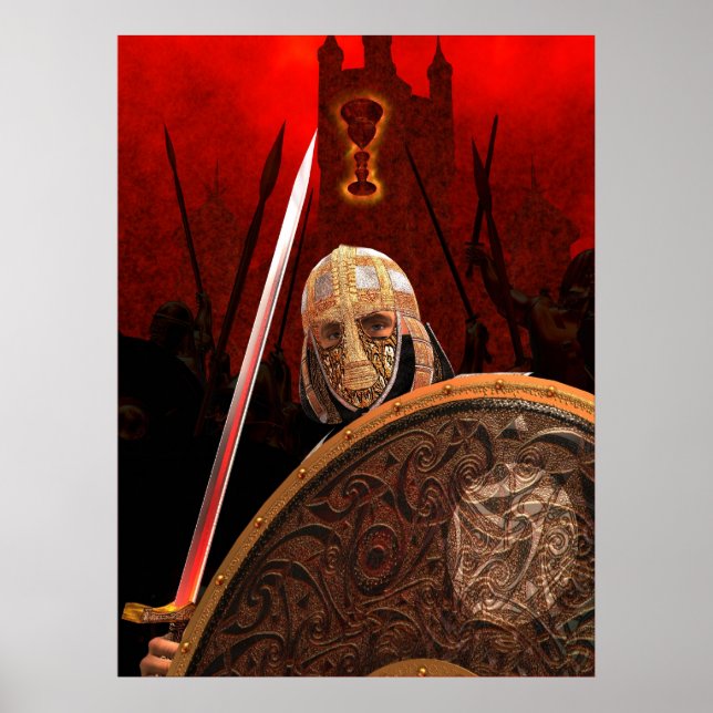 Poster Le roi Arthur et le Saint-Gral (Devant)