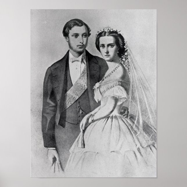 Poster Le roi Edward et la reine Alexandra (Devant)