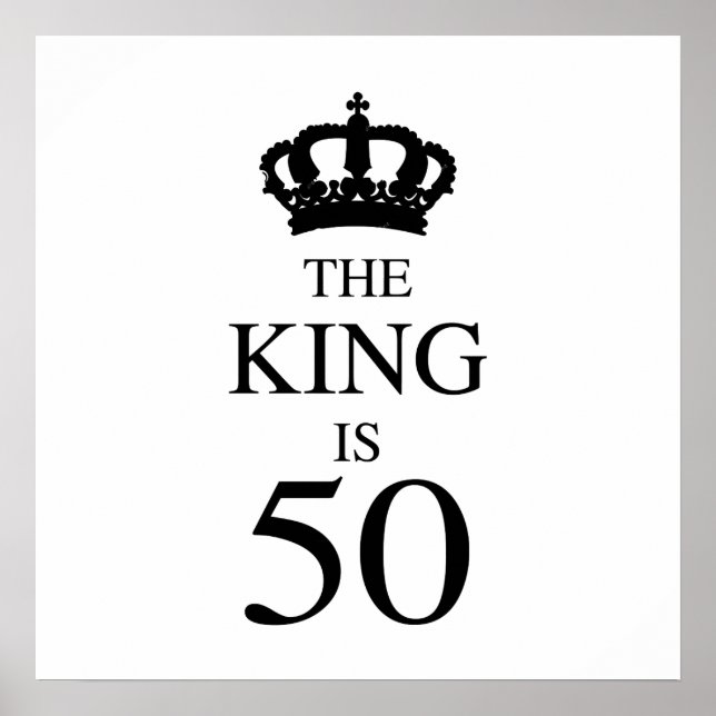 Poster Le Roi Est 50 (Devant)