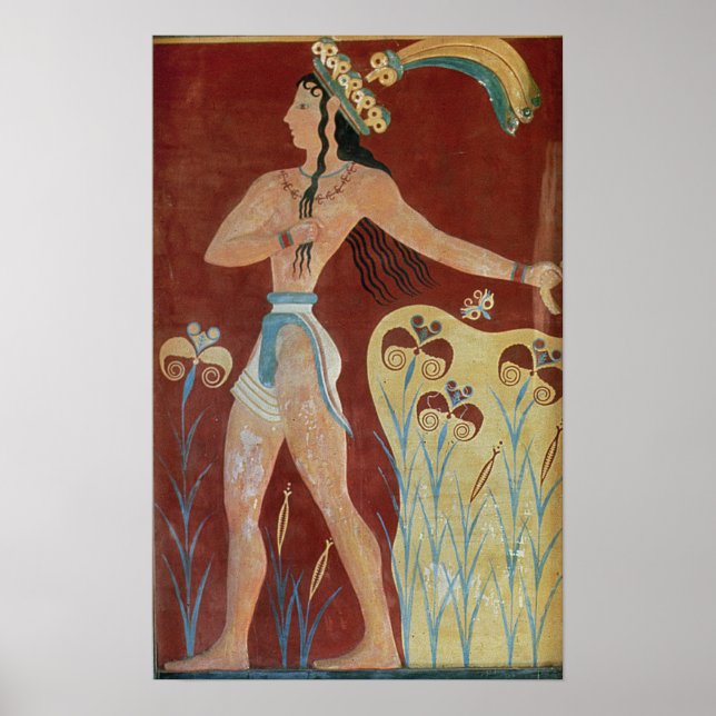 Poster Le roi-prêtre ou le prince avec Lilies (Devant)