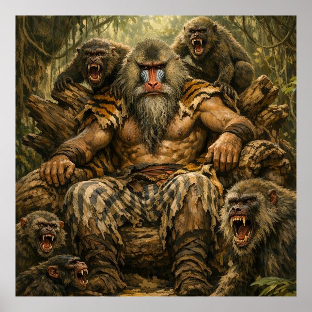 Poster Le Roi Singe (Devant)