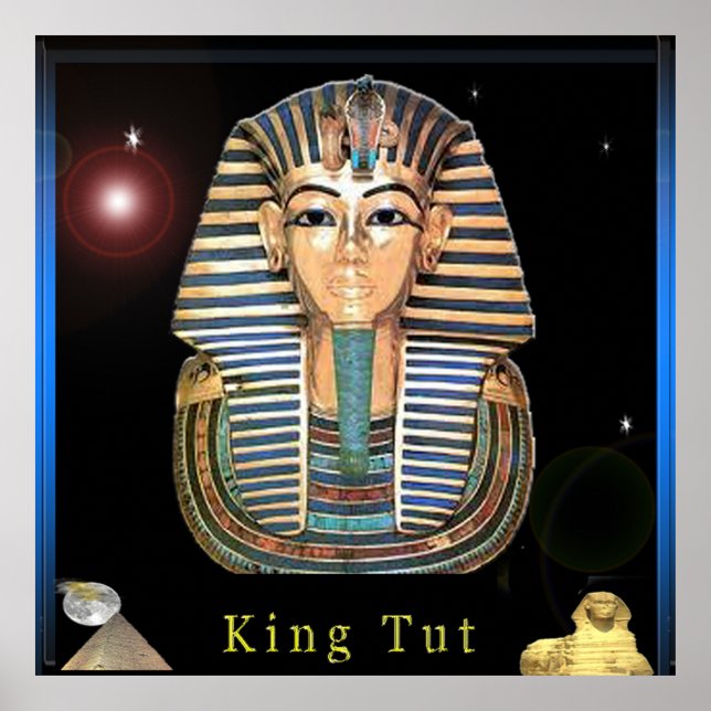 Poster Le roi Tut et l'Egypte (Devant)